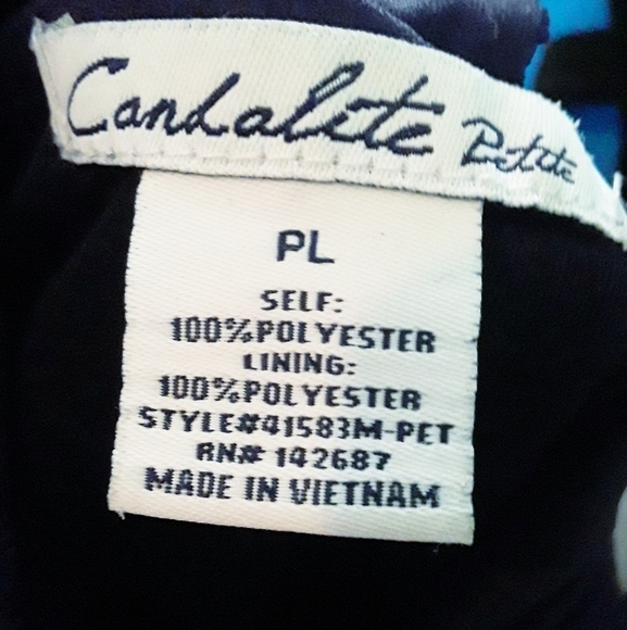 Candalite Petite Black Knitted Dress - Picture 4 of 5